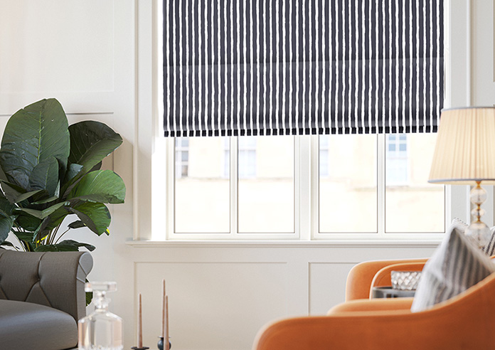 Vintage Stripe, Drama - Roman Blind - Image 5